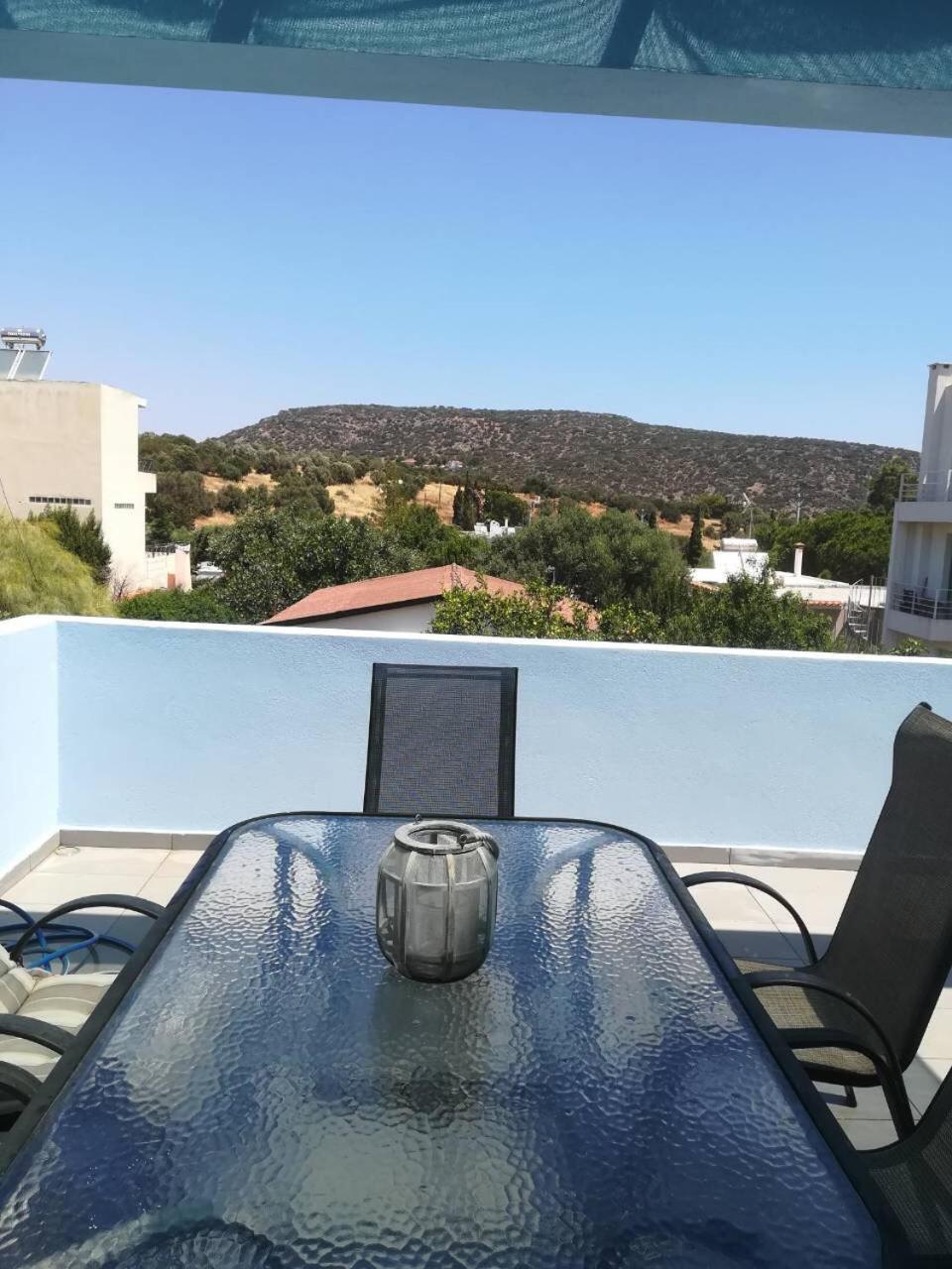 Mina'S Villa, 200M From The Beach Pórto Ráfti 外观 照片